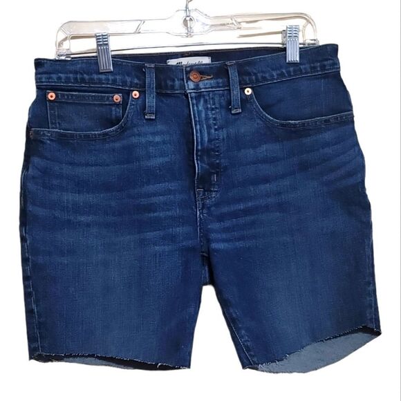 Madewell Blue Denim Women's Jeans Shorts Sz 27 - Picture 1 of 8